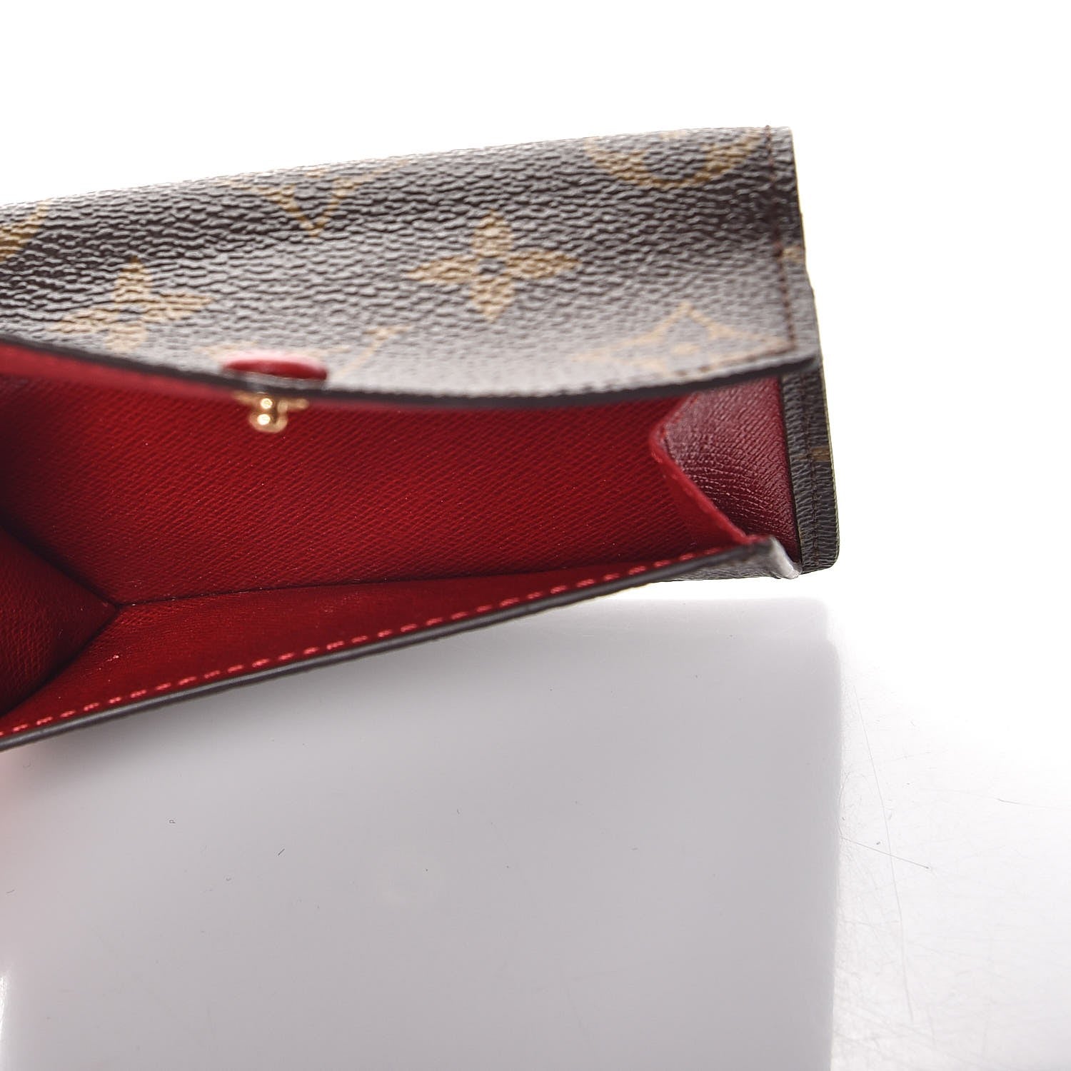 Louis Vuitton Monogram Compact Marie Wallet Rouge 5 of 9