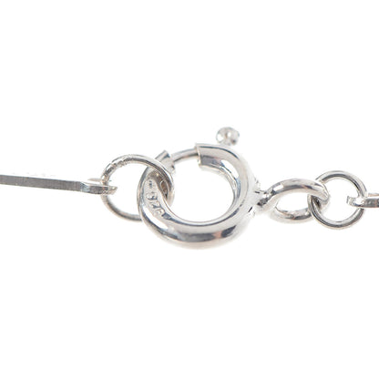 Tiffany Sterling Silver Elsa Peretti Full Heart Pendant Necklace 6 of 10