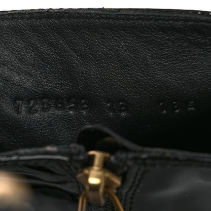 Gucci Patent Calfskin GG Lois Bee Men's Ankle Booties 13 Black 10 of 14