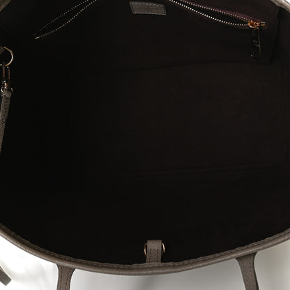 Louis Vuitton Empreinte Monogram Giant Neverfull MM Tourterelle 5 of 10