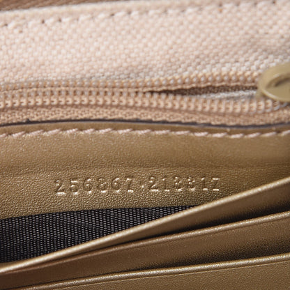 Gucci Monogram Mayfair Wristlet Champagne 7 of 8