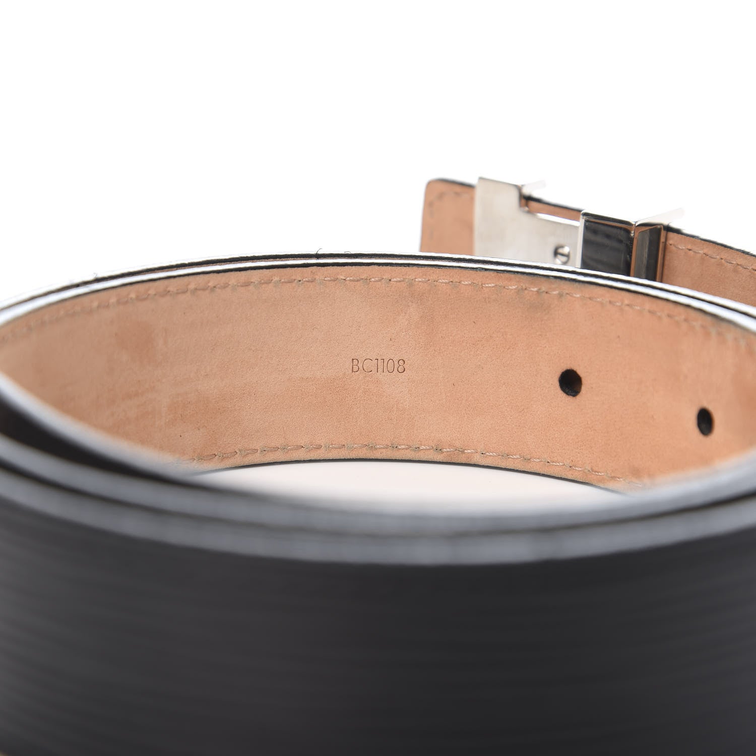 Louis Vuitton Epi 30mm LV Initiales Belt 80 32 Black 4 of 10