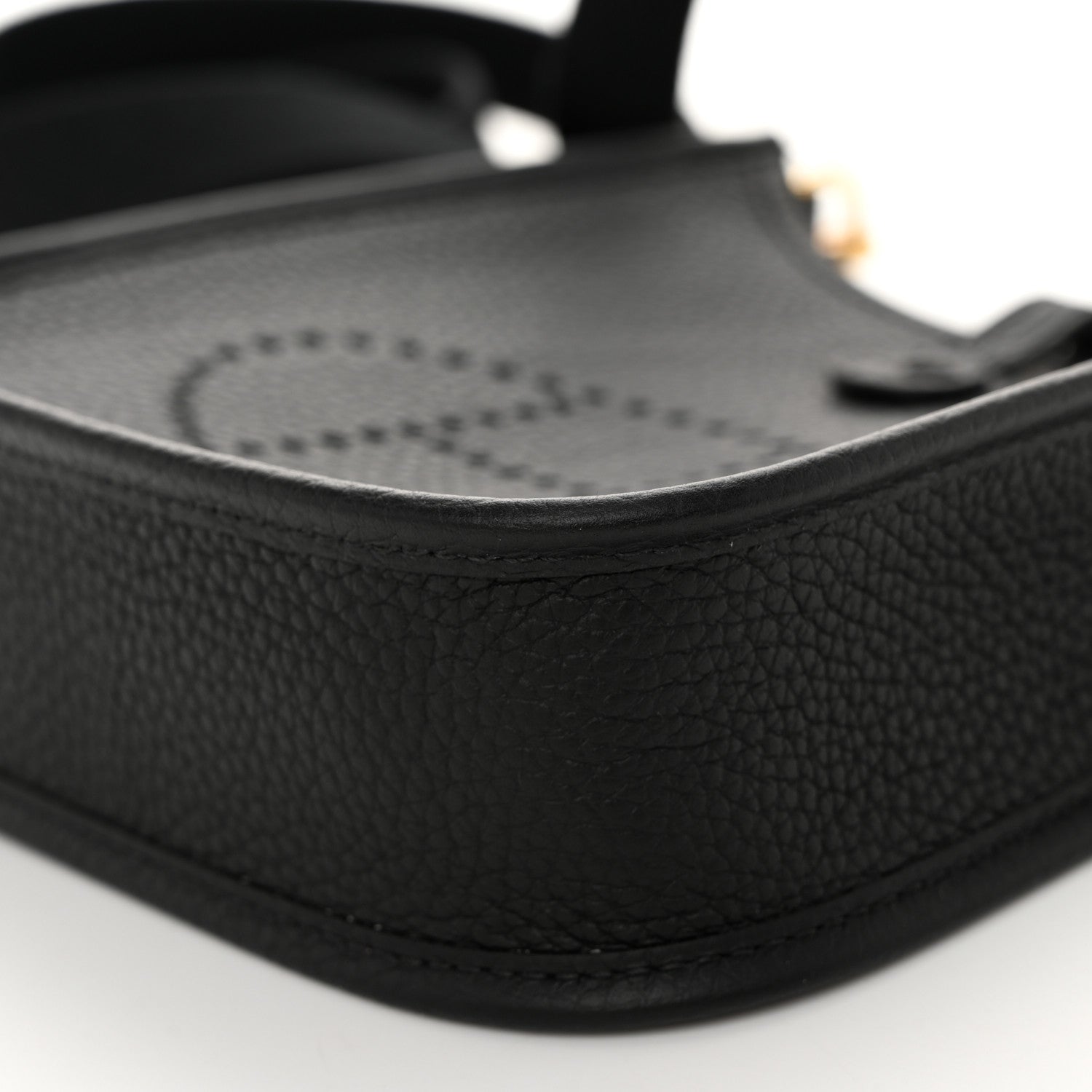 Hermes Taurillon Clemence Evelyne TPM Black 10 of 10