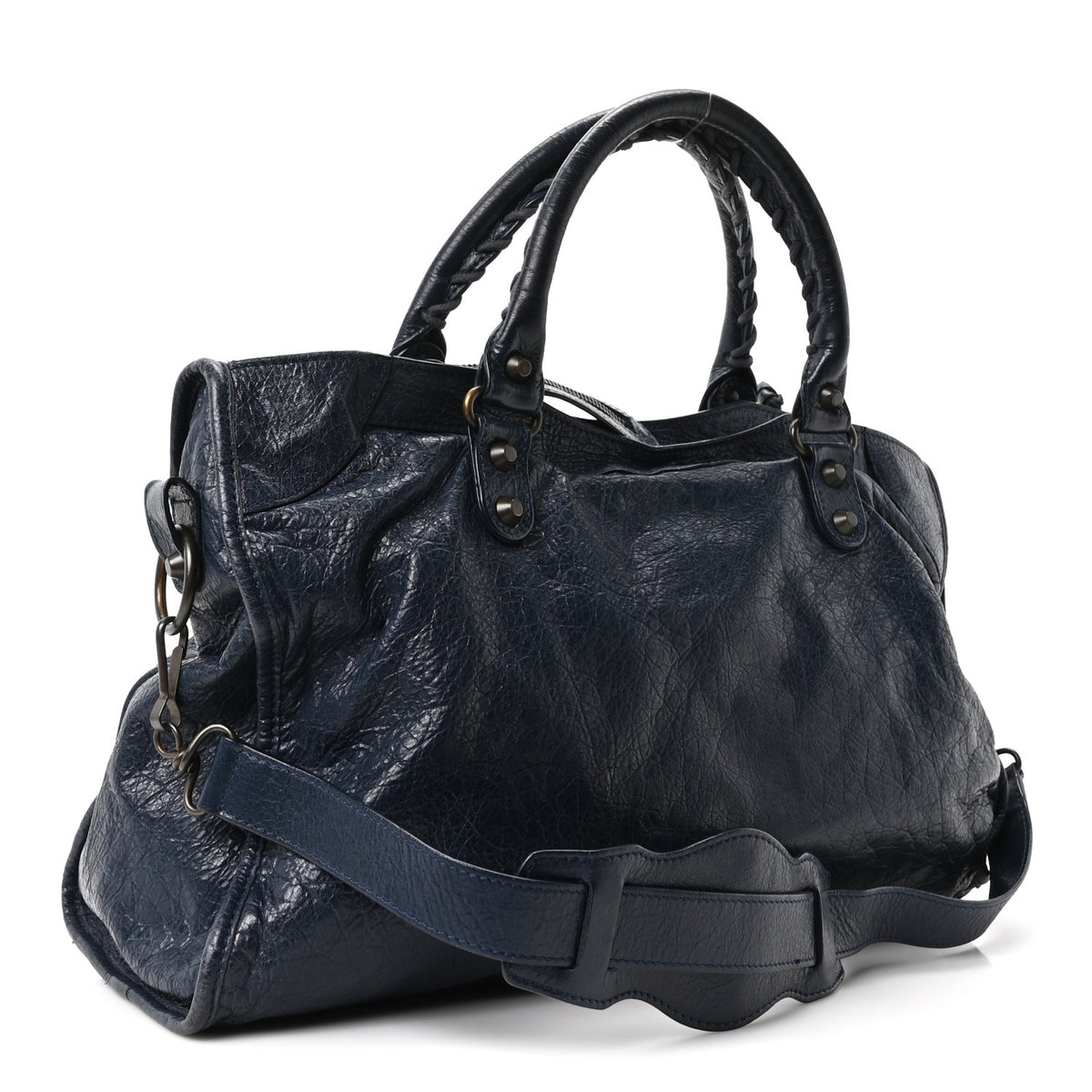 Balenciaga Agneau Classic Hardware City Bleu Obscur 4 of 11