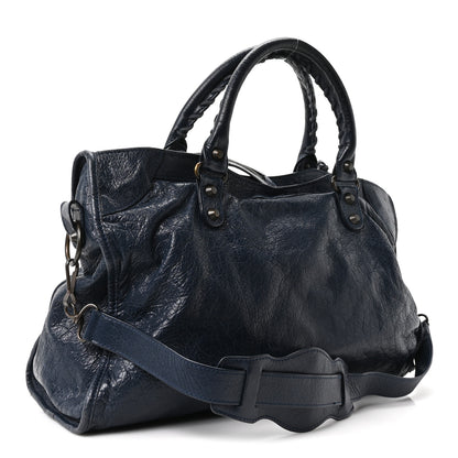 Balenciaga Agneau Classic Hardware City Bleu Obscur 4 of 11