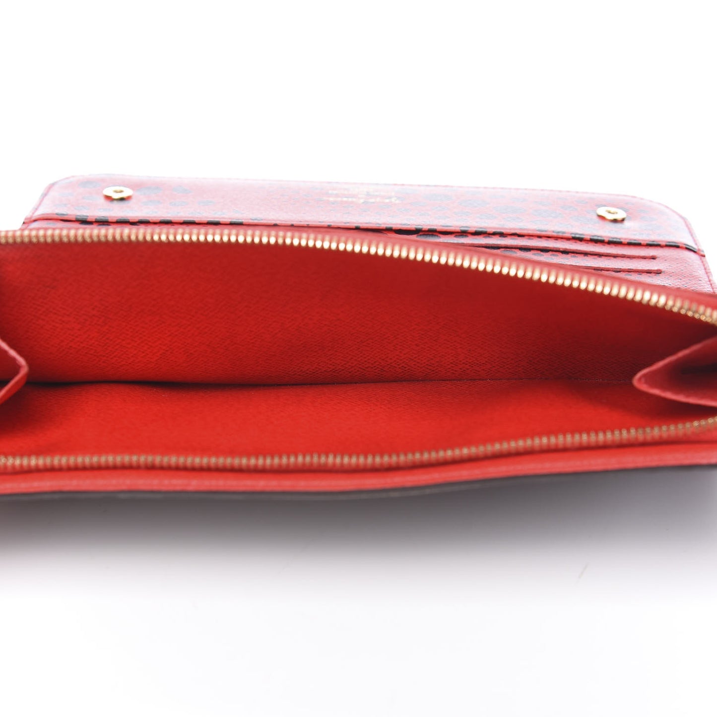 Monogram Kusama Waves Insolite Wallet Red