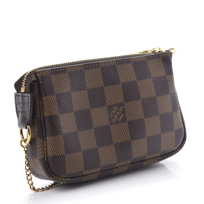Louis Vuitton Damier Ebene Mini Pochette Accessories 3 of 10