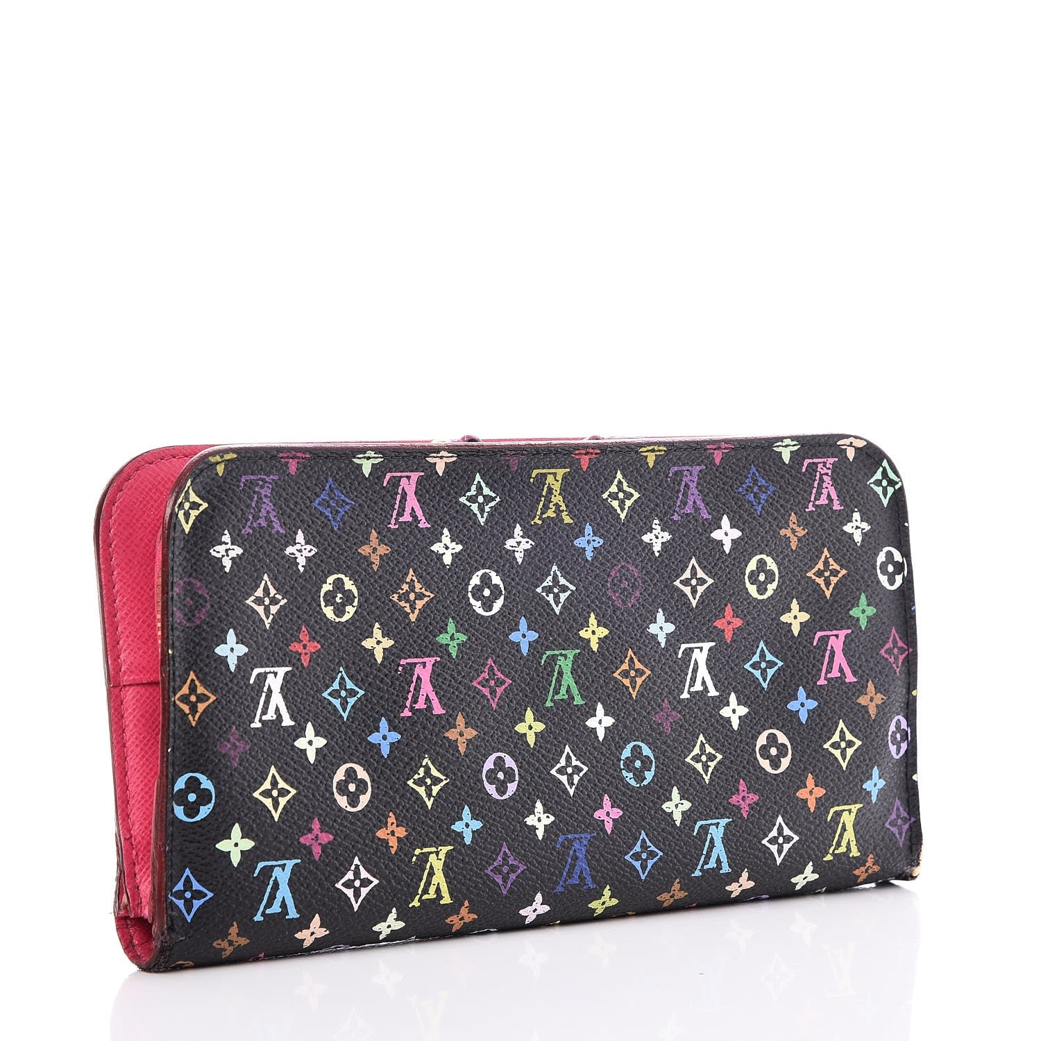Louis Vuitton Monogram Multicolor Insolite Wallet Black Grenade 3 of 12
