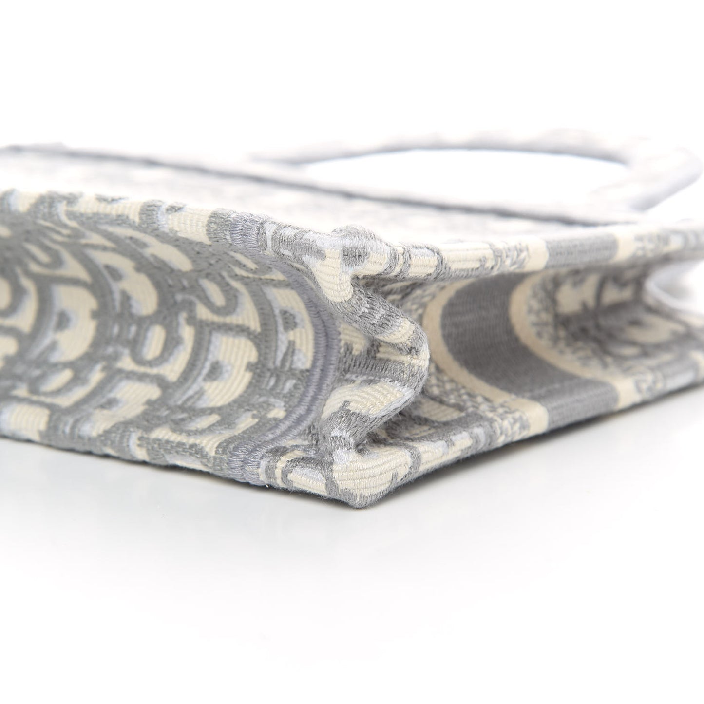 Oblique Mini Book Tote Grey Multicolor