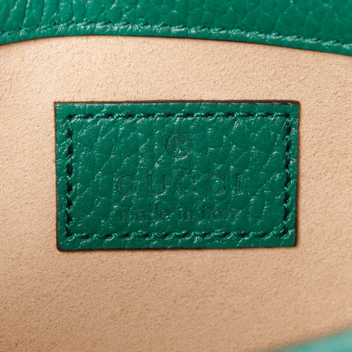 Dollar Calfskin Crystal Super Mini Dionysus Shoulder Bag Emerald