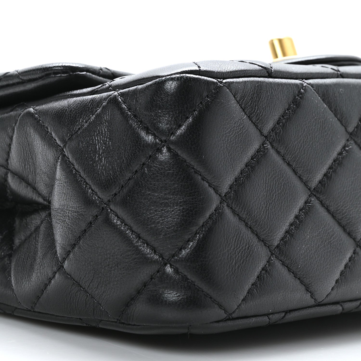 Chanel Lambskin Quilted Mini Pearl Crush Flap Black 8 of 10