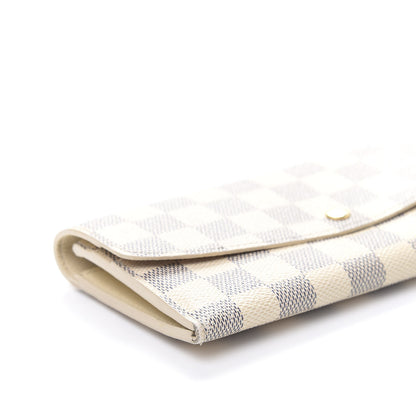 Louis Vuitton Damier Azur Emilie Wallet 7 of 8