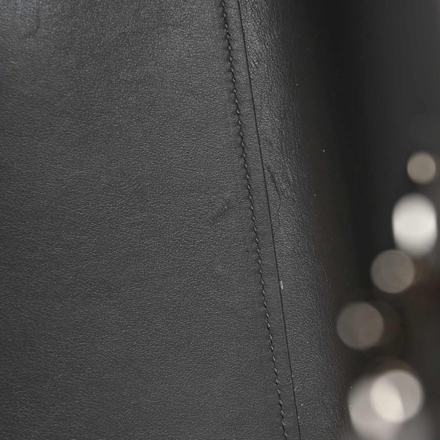 Crocodile Embossed Small Sac De Jour Asphalt