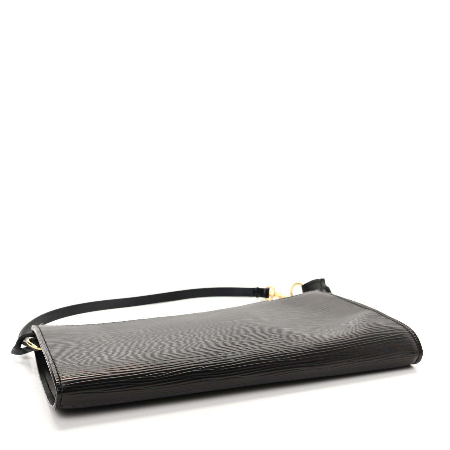 Louis Vuitton Epi Pochette Accessories 24 Black 4 of 9