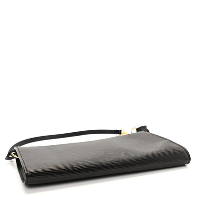 Louis Vuitton Epi Pochette Accessories 24 Black 4 of 9