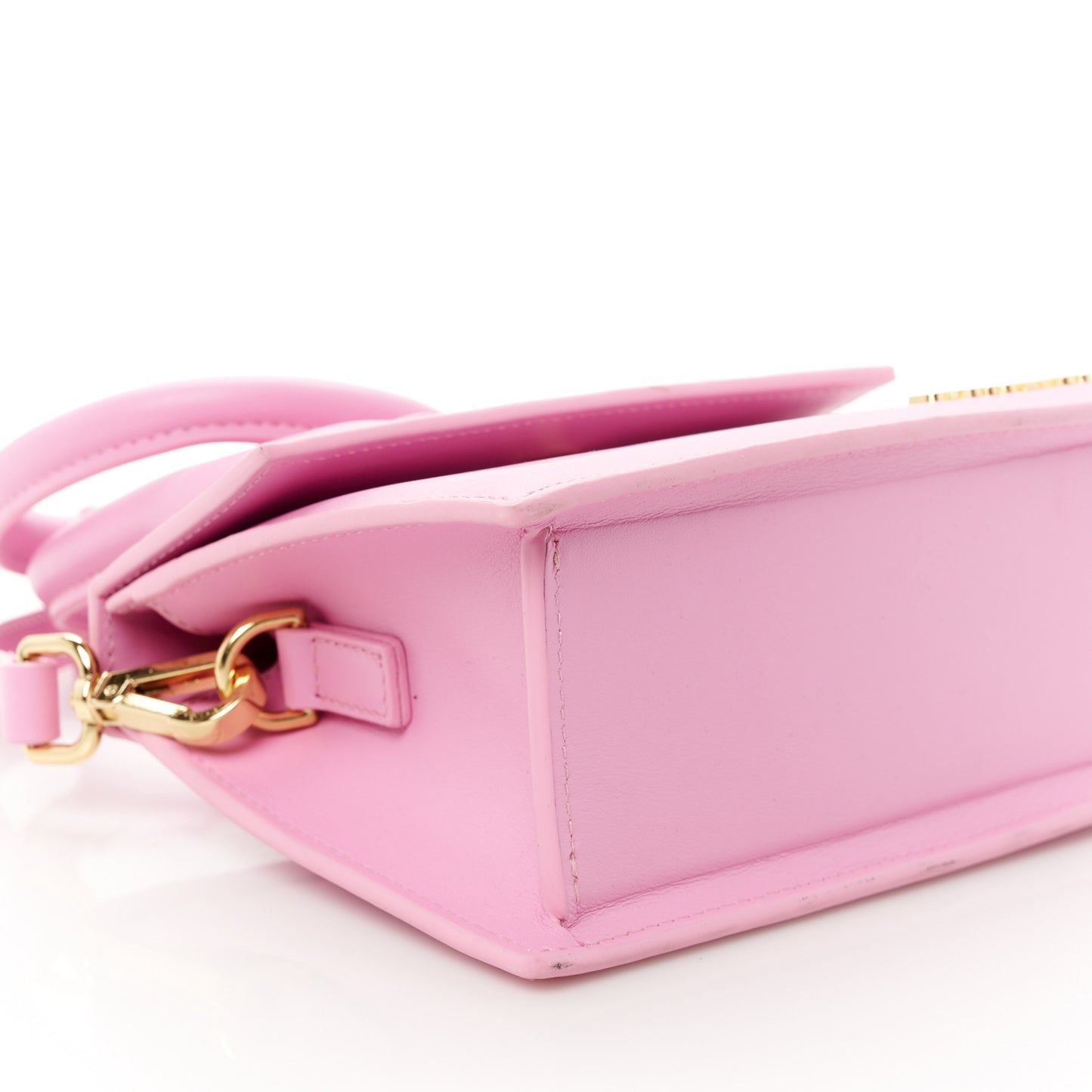 Smooth Calfskin Le Chiquito Noeud Light Pink