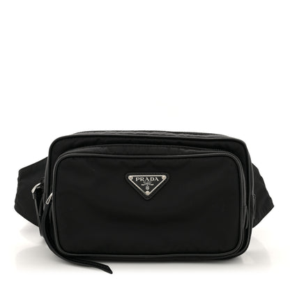 Prada Re-Nylon Saffiano Belt Bag L Black 1 of 11