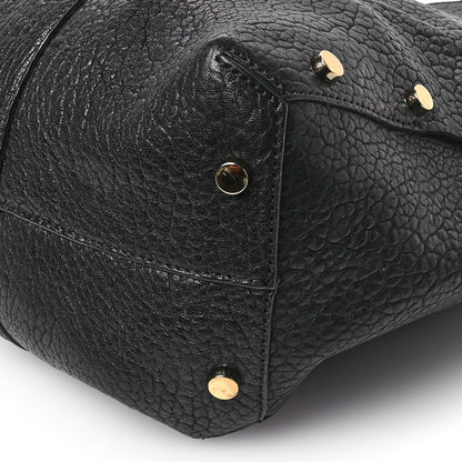 Jimmy Choo Grained Calfskin Studded Lockett Shopper Tote Black 9 of 9