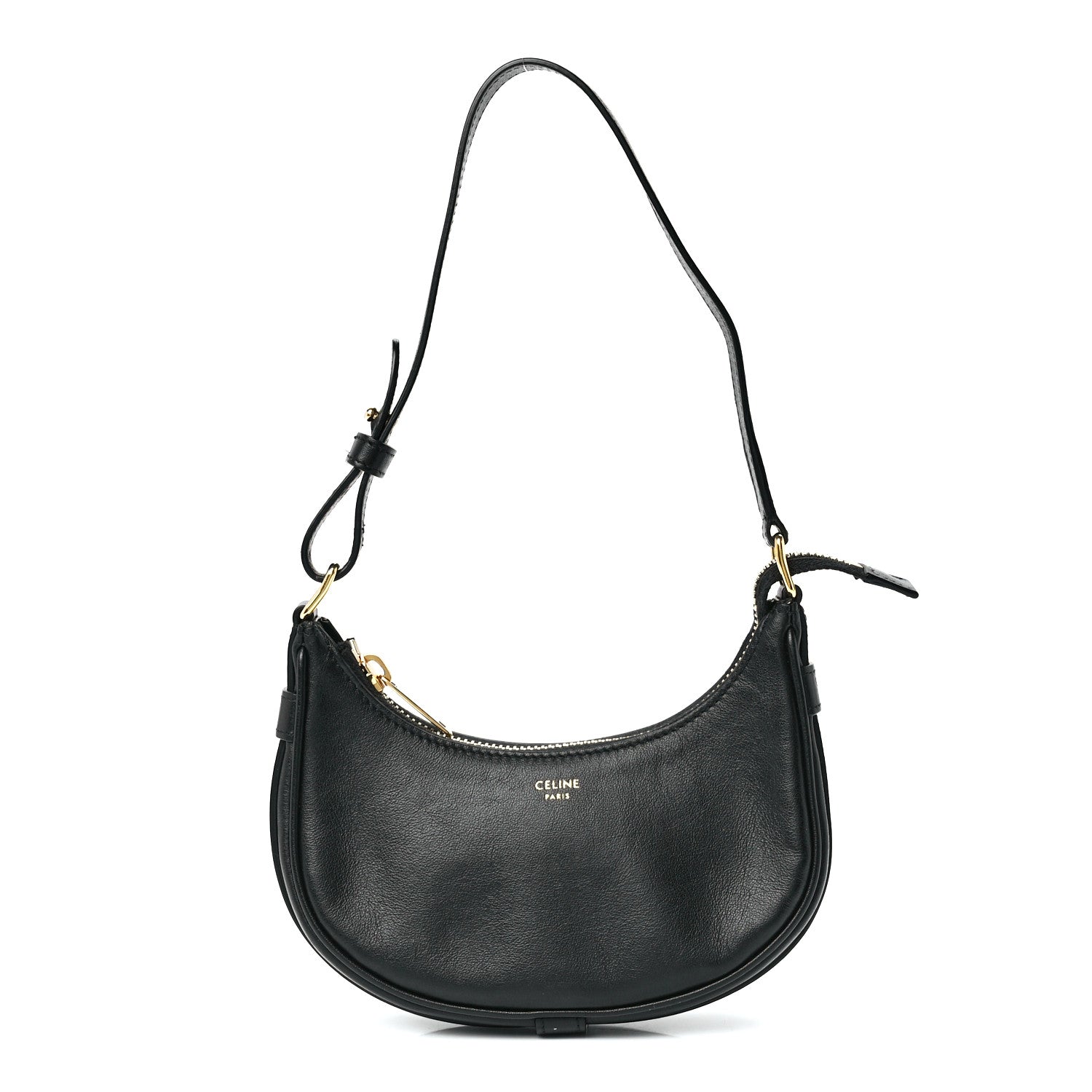 Celine Smooth Calfskin Mini Ava Shoulder Bag Black 1 of 12