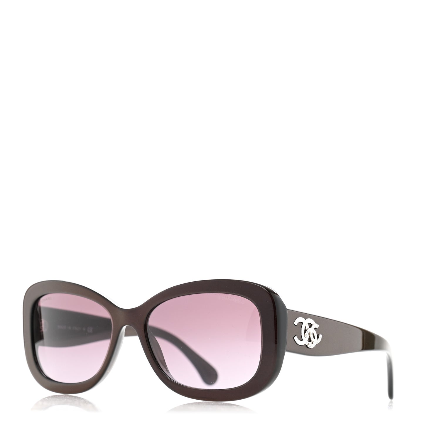 Acetate Polarized CC Sunglasses 5468-B Burgundy