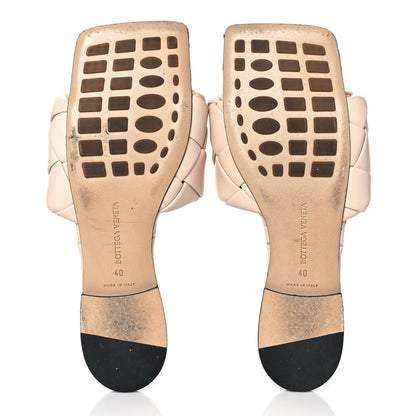 Bottega Veneta Nappa Maxi Intrecciato Lido Flat Sandals 40 Bandage 5 of 8