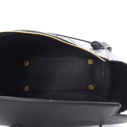 Celine Watersnake Mini Belt Bag White Black 6 of 8