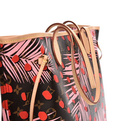 Louis Vuitton Monogram Jungle Dots Neo Neverfull MM Sugar Pink Poppy 9 of 9