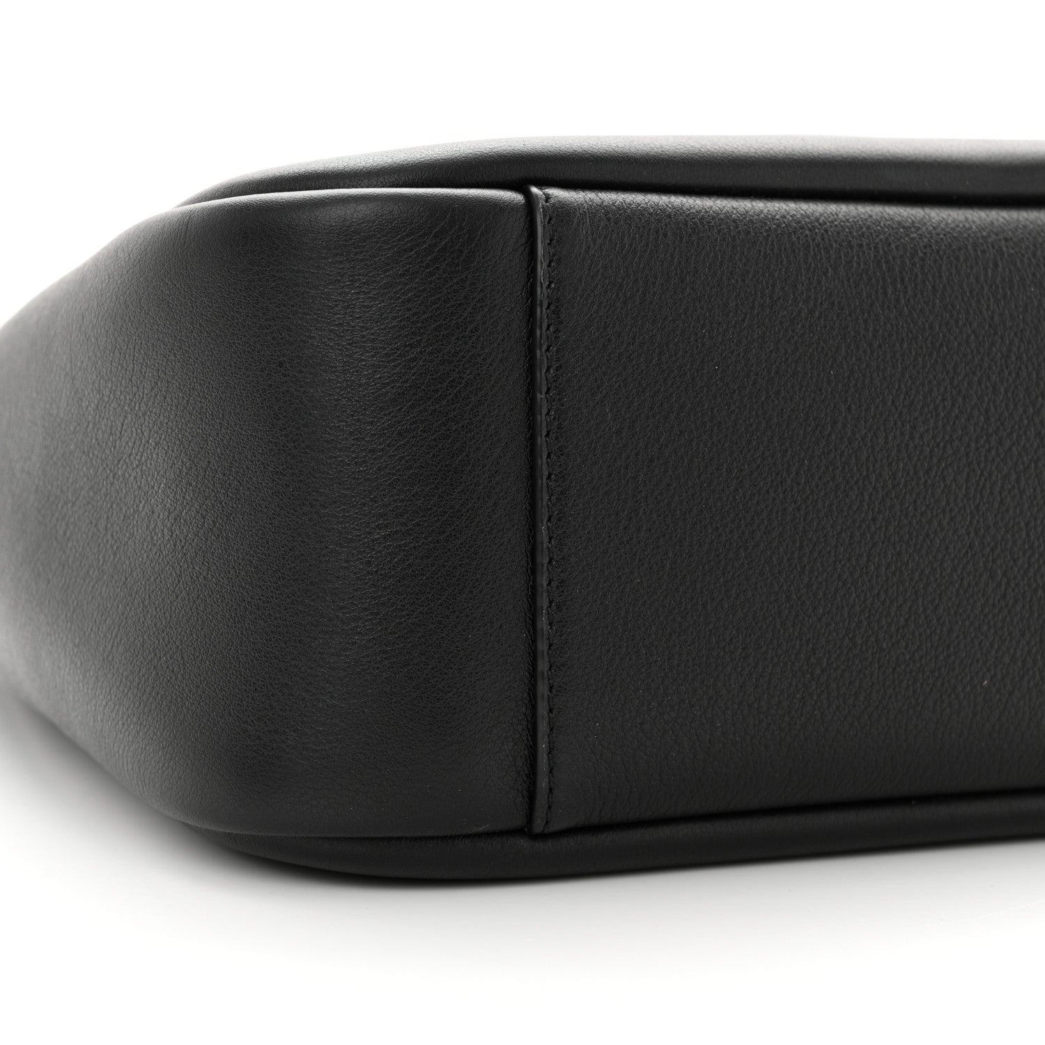 Saint Laurent Smooth Calfskin Small Le 5 A 7 Soft Hobo Black 9 of 10