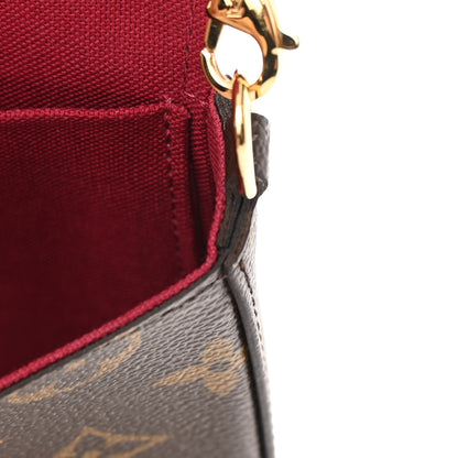 Louis Vuitton Monogram Pochette Felicie Chain Wallet Fuchsia 11 of 14