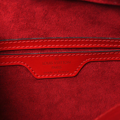 Louis Vuitton Epi Soufflot Castillan Red 7 of 10