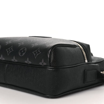 Louis Vuitton Taiga Monogram Eclipse Outdoor Messenger Black 8 of 9