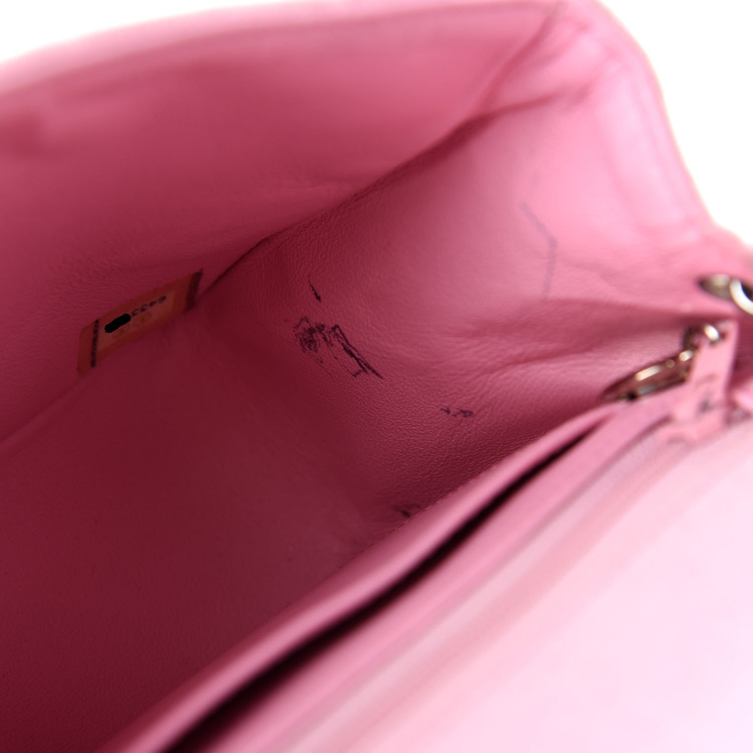 Chanel Jersey Quilted Mini Square Flap Pink 8 of 11