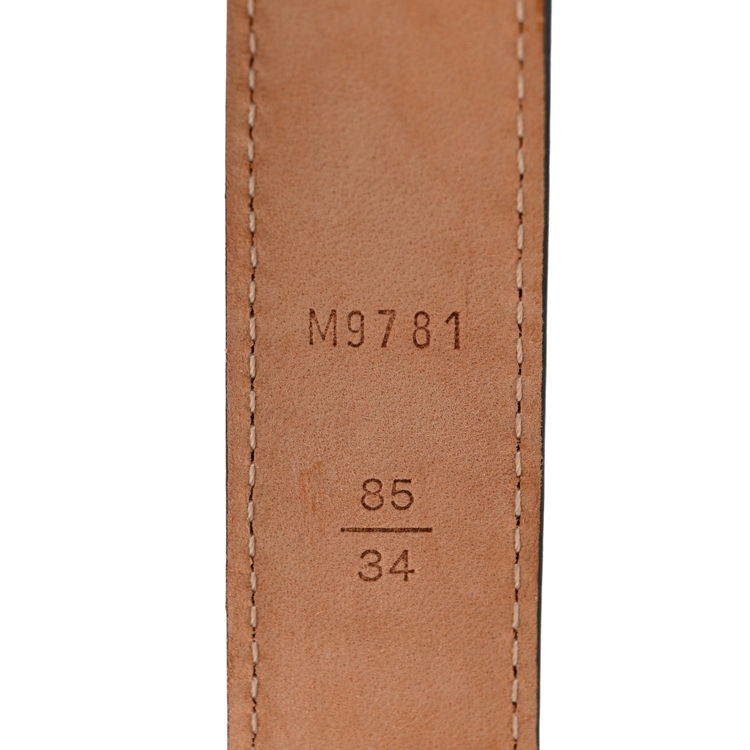 Louis Vuitton Monogram 25mm LV Initiales Belt 85 34 3 of 5