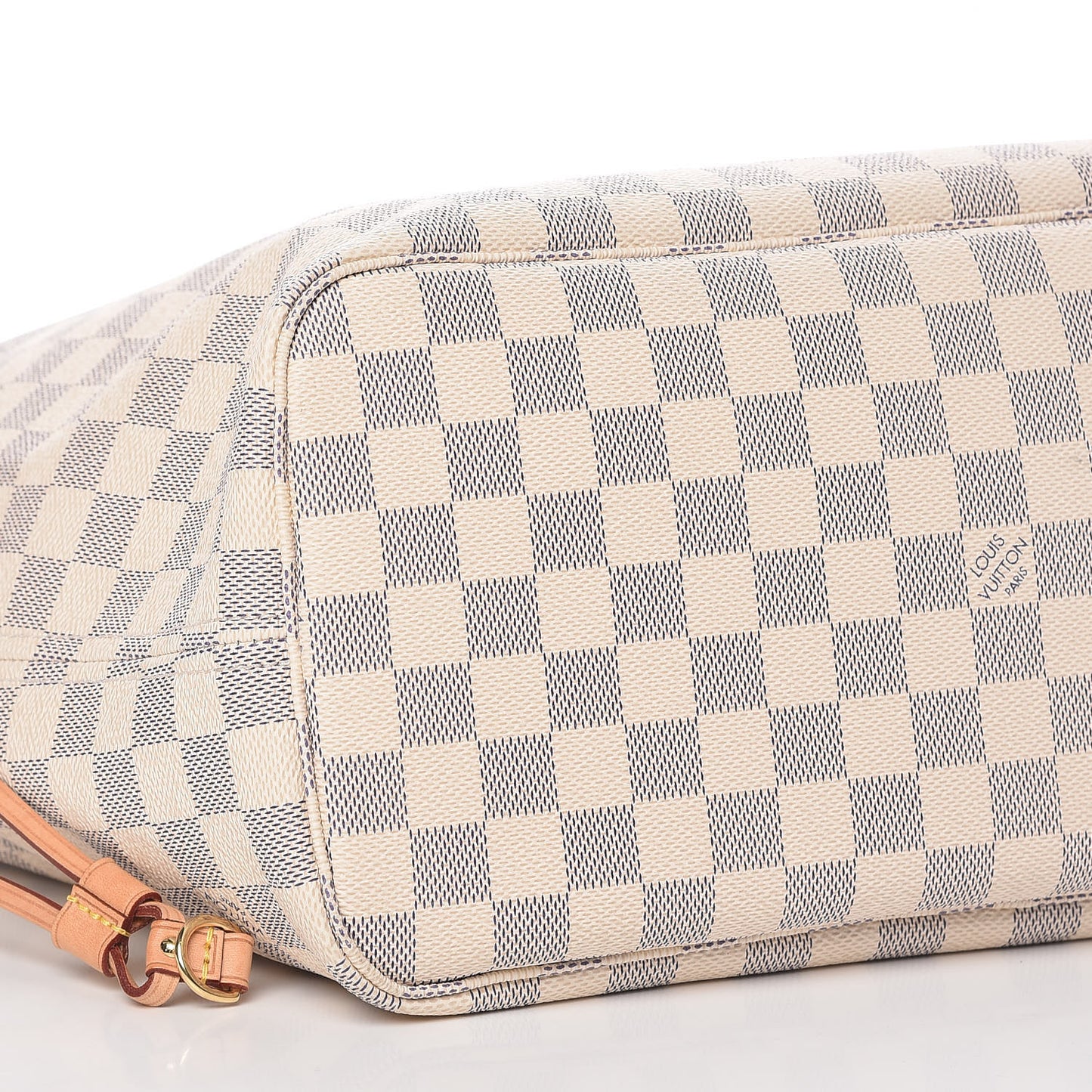Damier Azur Neo Neverfull MM Rose Ballerine