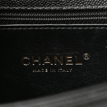 Chanel Caviar Quilted New Medium Boy Flap Black 6 of 10