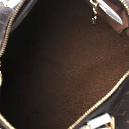 Louis Vuitton Monogram LV Match Speedy Bandouliere 25 White 5 of 9