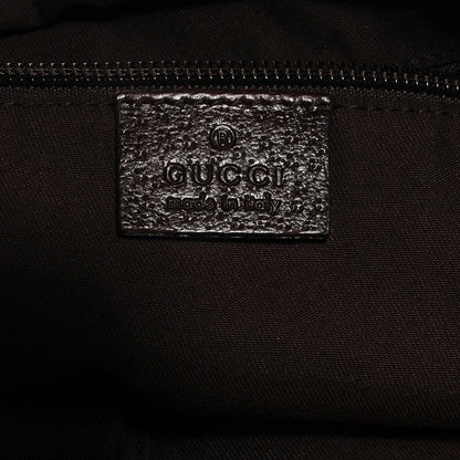 Gucci Monogram Web Carry On Tote Dark Brown 6 of 10