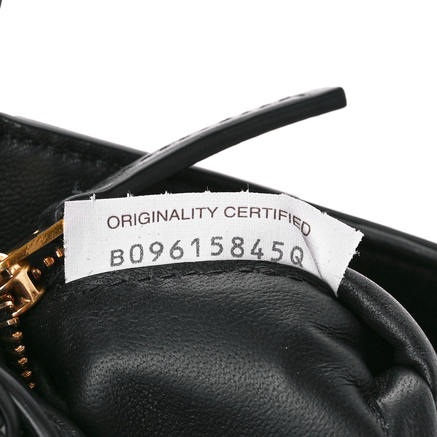 Patent Maxi Intrecciato Cassette Crossbody Bag Black