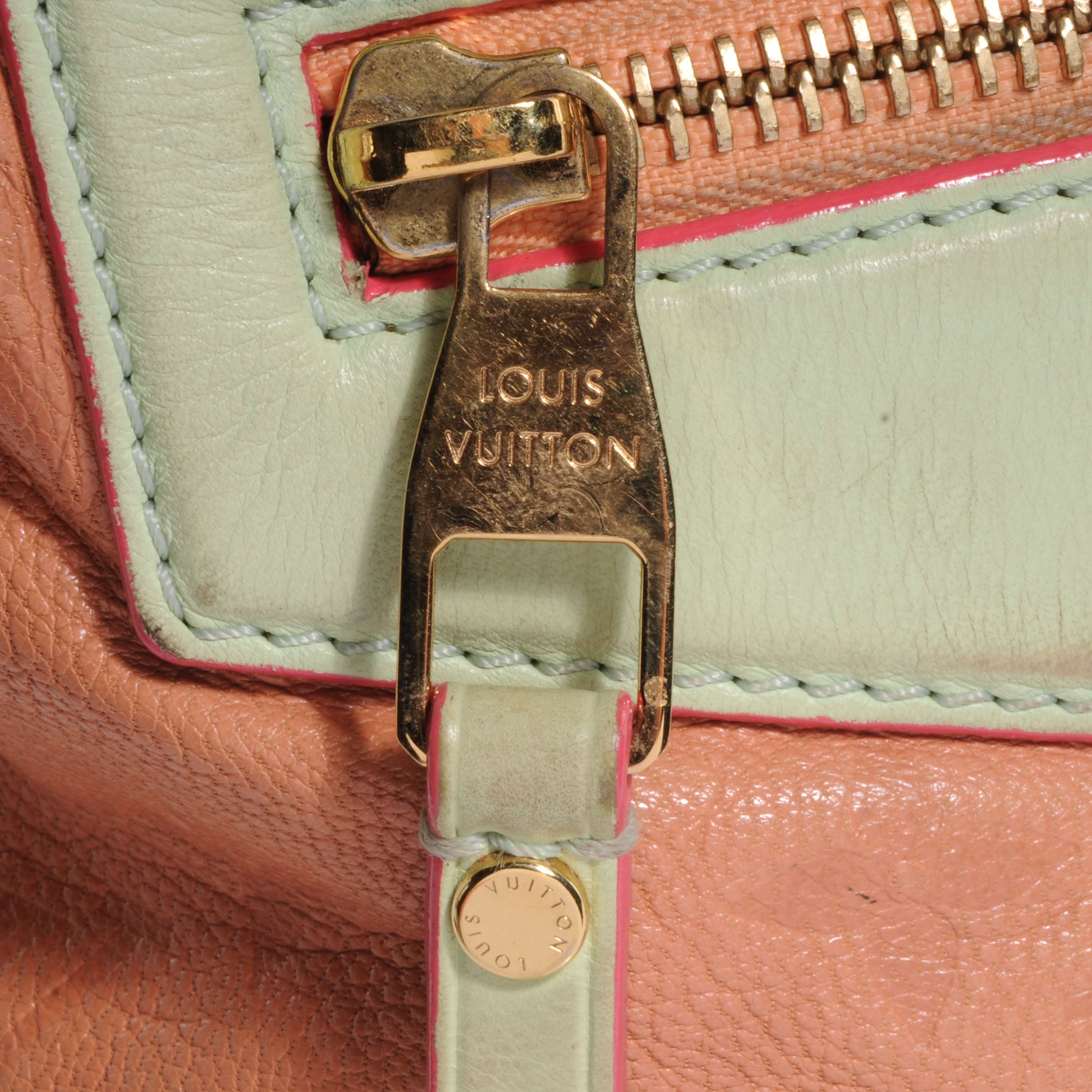 Louis Vuitton Monogram Leather Underground Duffle Bag Rose 5 of 8