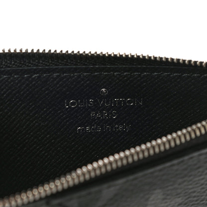 Louis Vuitton Monogram Eclipse Taiga Coin Card Holder 6 of 9