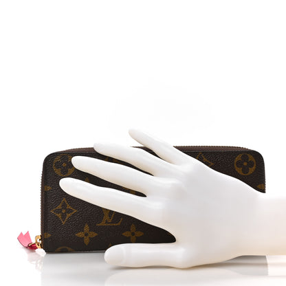 Louis Vuitton Monogram Clemence Wallet Grenade 2 of 6