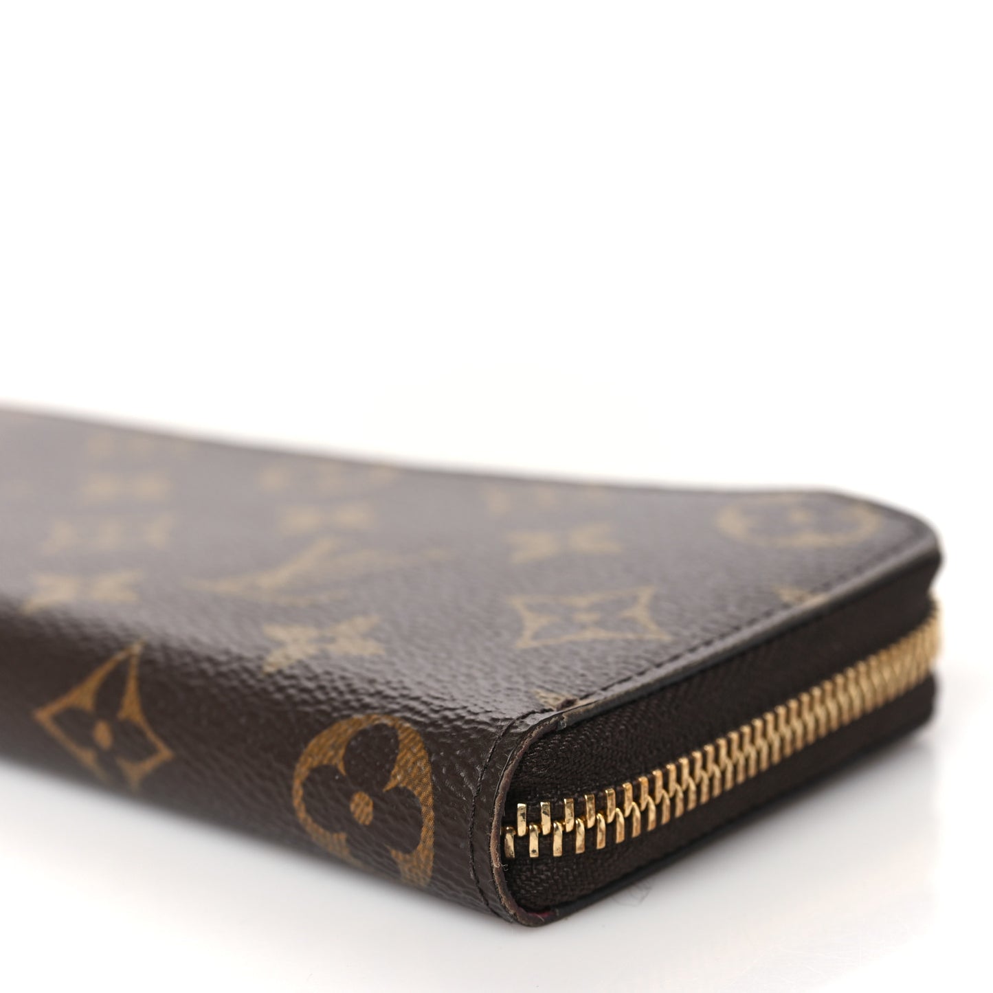 Monogram Clemence Wallet Fuchsia