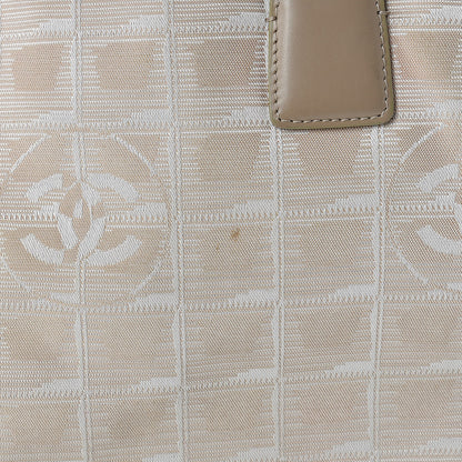 Chanel Nylon Medium Travel Tote Beige 20 of 24