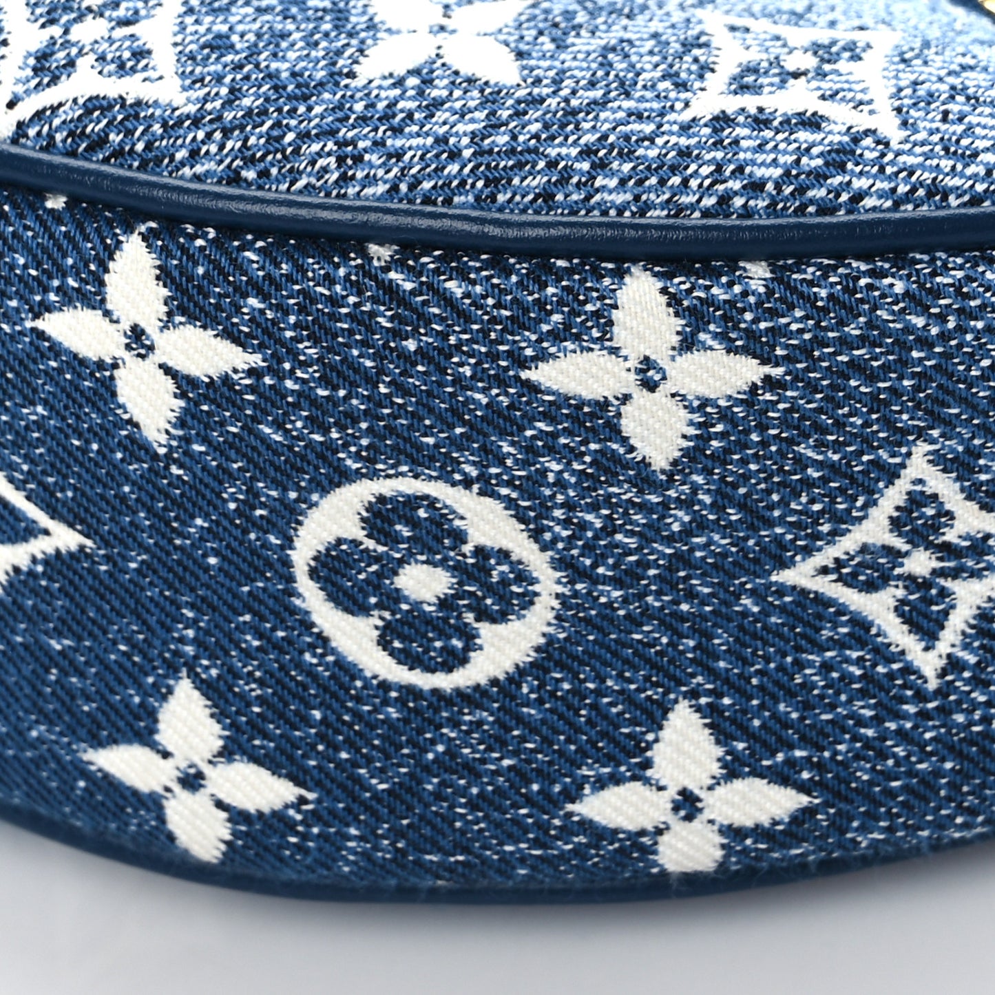 Monogram Jacquard Denim Loop Bleu