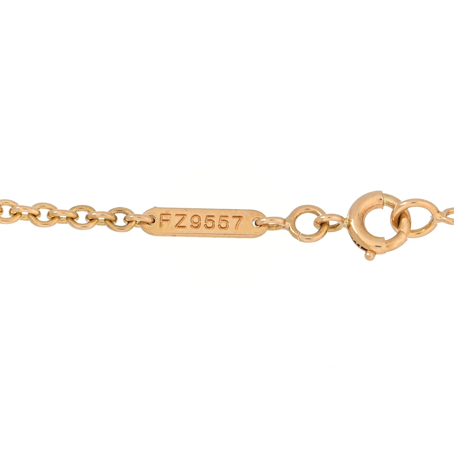 Cartier 18K Pink Yellow White Gold Baby Trinity Pendant Necklace 4 of 4