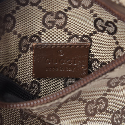 Gucci GG Monogram Double Pocket Belt Bag Brown 8 of 19
