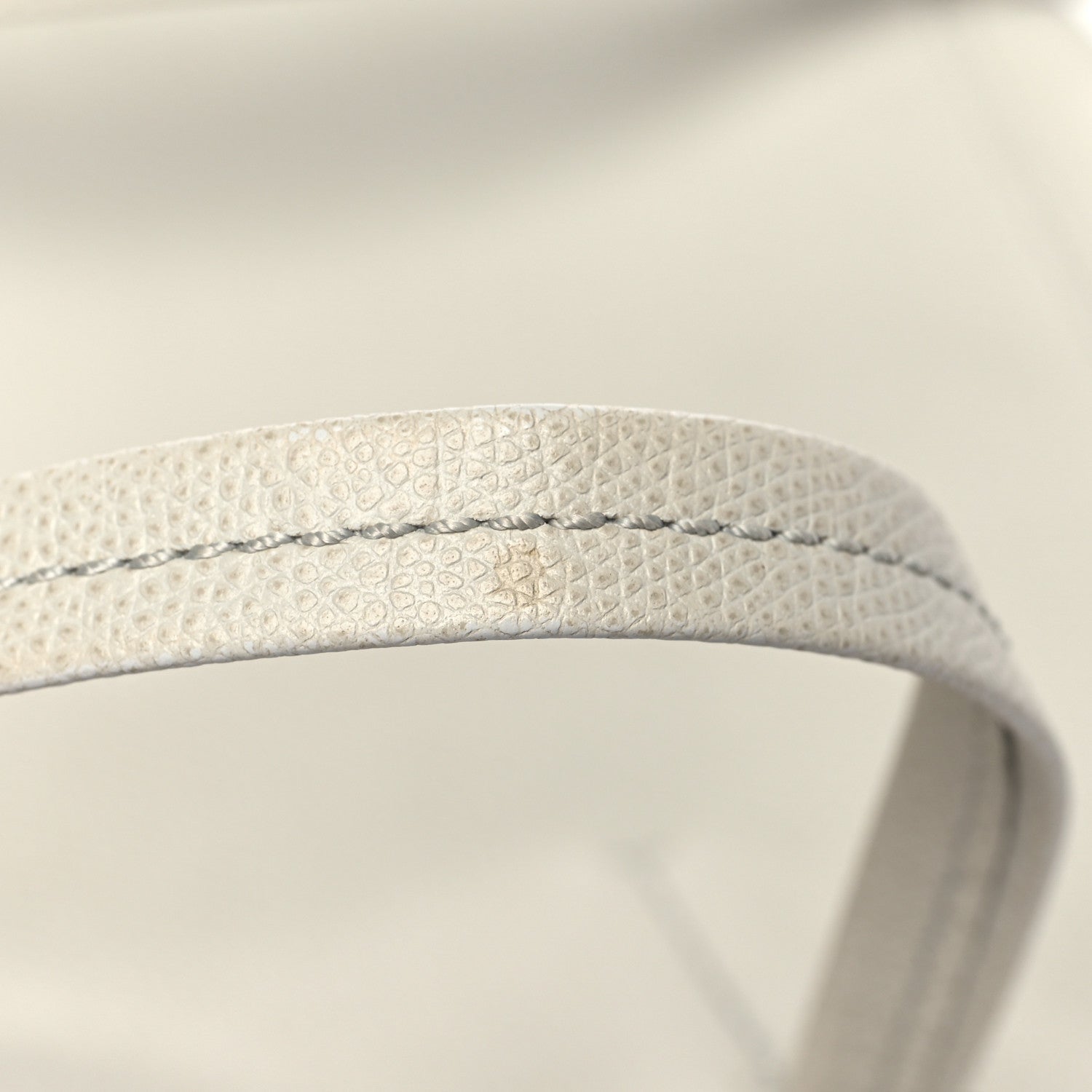 Celine Grained Calfskin Small Vertical Bi-Cabas Cream Red 12 of 13