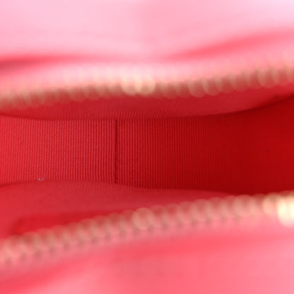 Chanel Lambskin Quilted CC In Love Heart Waist Belt Bag With Chain Pink 5 of 10
