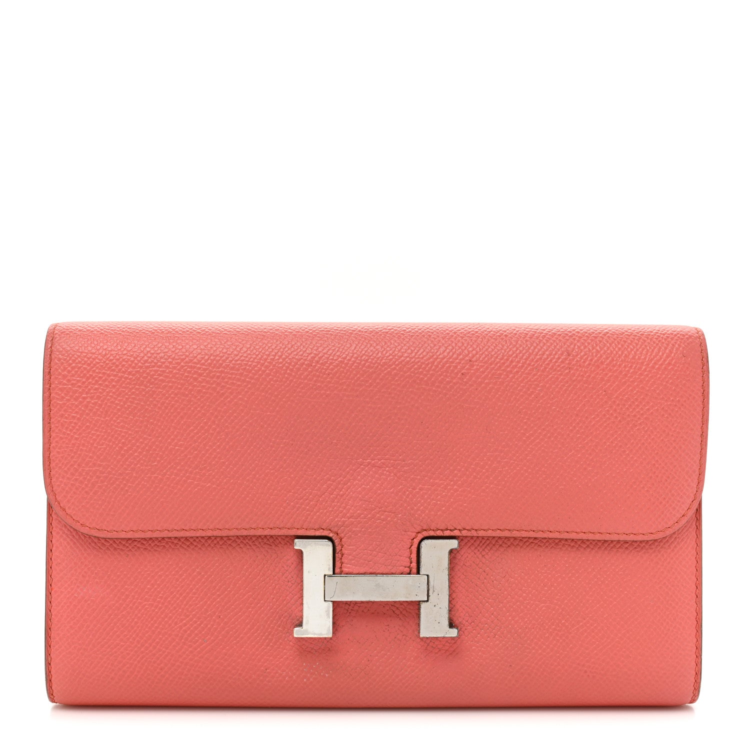 Hermes Epsom Constance Long Wallet Flamingo 1 of 15
