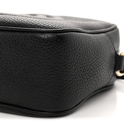 Gucci Pebbled Calfskin Soho Disco Bag Black 10 of 13